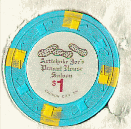 Blue. 4 yellow insets. Red $1.