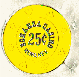 Yellow. Silver hot stamp. Cardsuits