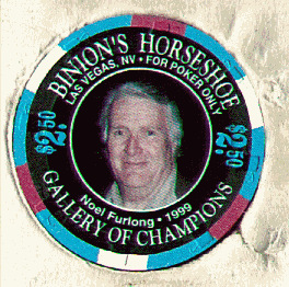 Noel Furlong. 1999 Poker Champ. front