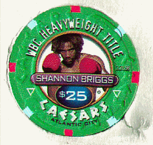 Shannon Briggs. WBC title 98. back