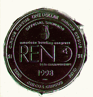 95th ABC Championships. 1998. reverse.