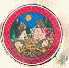 $5 Full Moon Saloon. front. chipco