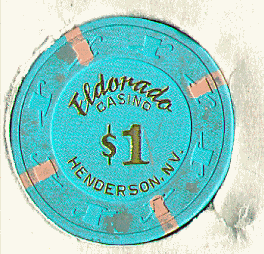 Blue. 4 peach insets. Gold hot stamp.
