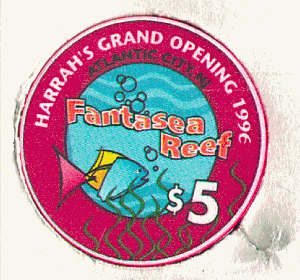 Fantasea Reef. Grand Opening. 1996. chipco. front