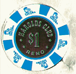 White. 6 blue insets. 6 blue stagecoahs. Metal center.
