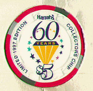 $5 Harrah's 60 Years.