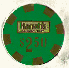 Green. 8 brass insets.