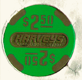 Green. 4 brass insets.