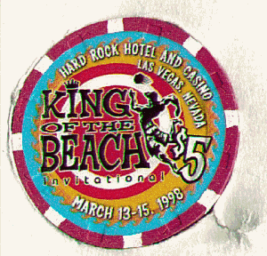 King of the Beach. March 13-15, 1998. front