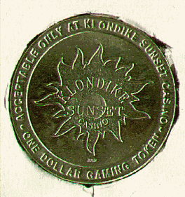 Large sunburst. obverse
