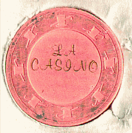 Orange. Gold hot stamp. front