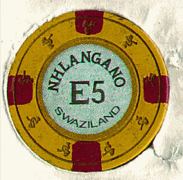 Yellow. 4 red insets. front