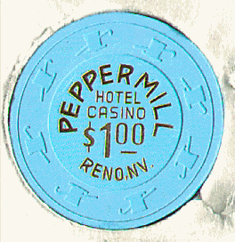 Blue. Gold hot stamp. $1.00. H&C