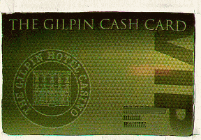 Cash Card. VIP. 