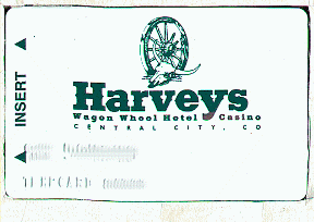 Temp Card. White. Raised name/number