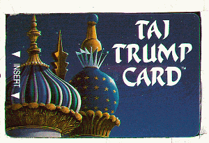 Taj Trump Card. Onion Domes.