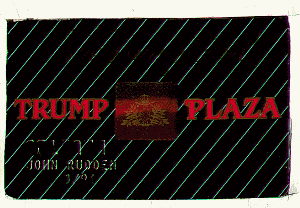 Trump Plaza. Hologram center