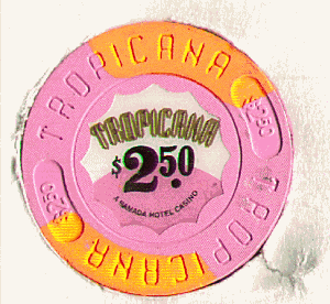 Pink. 2 orange insets