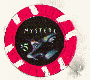 Treasure Island. Mystere. front & back
