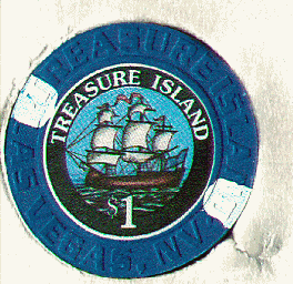 Blue. 2 white insets. Ship. back