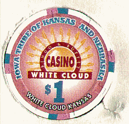 White. 4 blue, purple insets. H&C.
