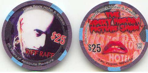 Rocky Horror Picture Show. Riff Raff. front & back
