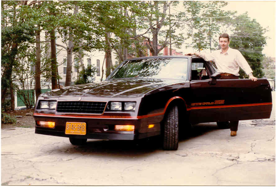 John Rudden and his 1985 Monte Carlo SS