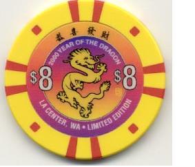 $8 2000 Year of the Dragon. Dragon